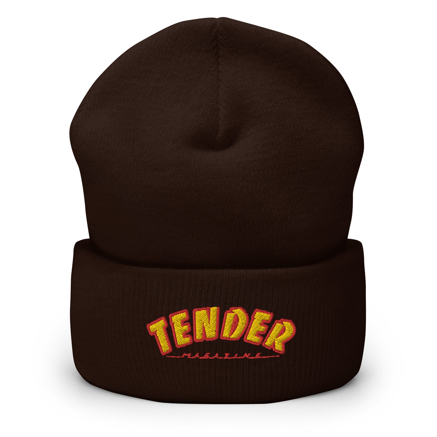 Tender Magazine Cuffed Beanie