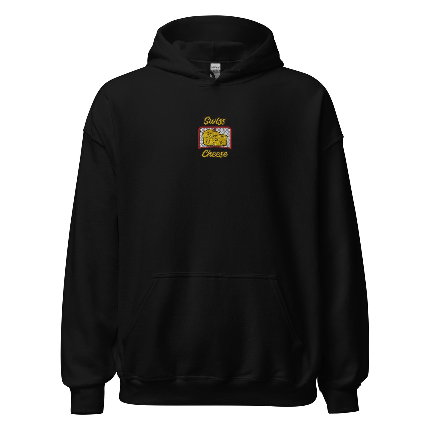 Swiss Cheese Embroidered Hoodie
