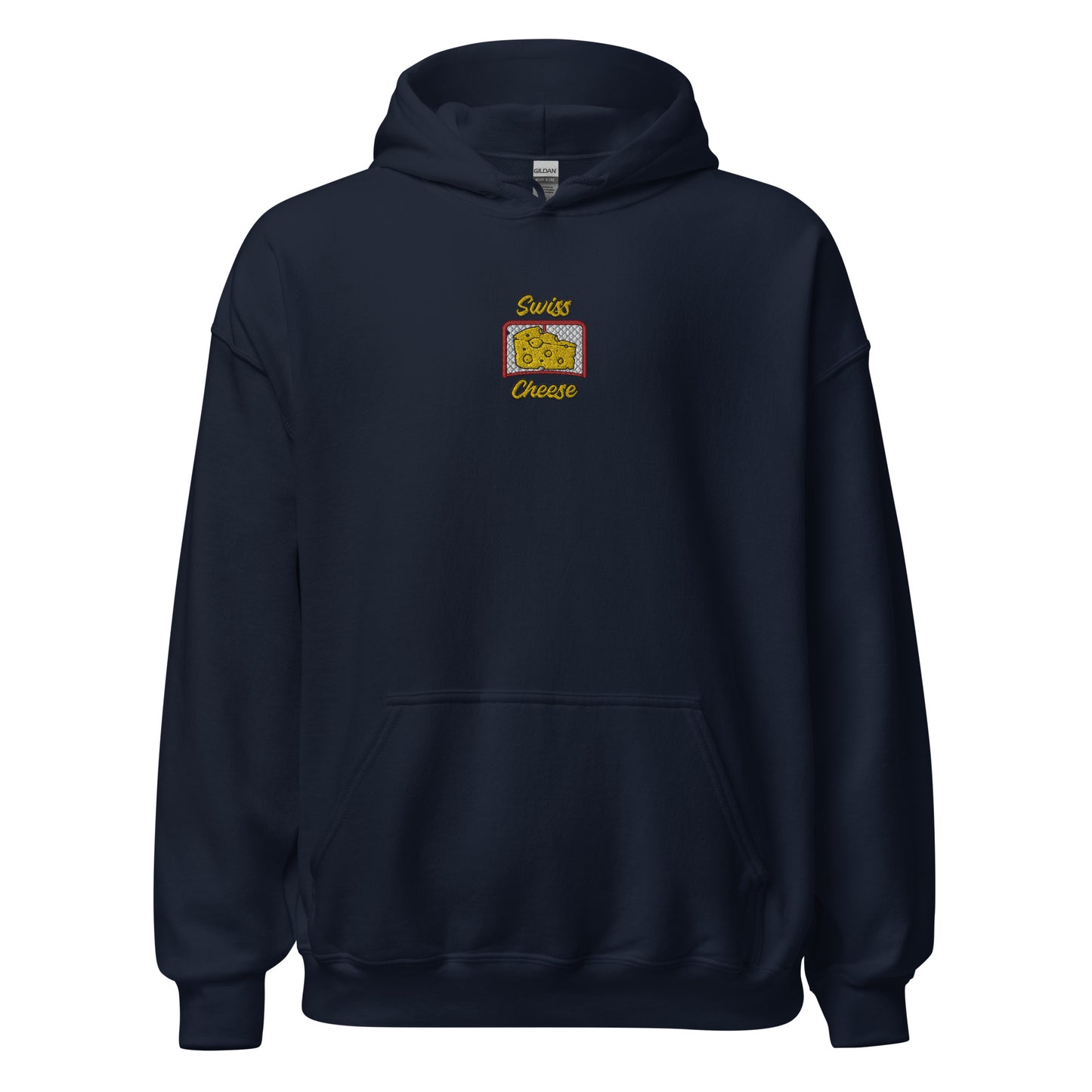 Swiss Cheese Embroidered Hoodie