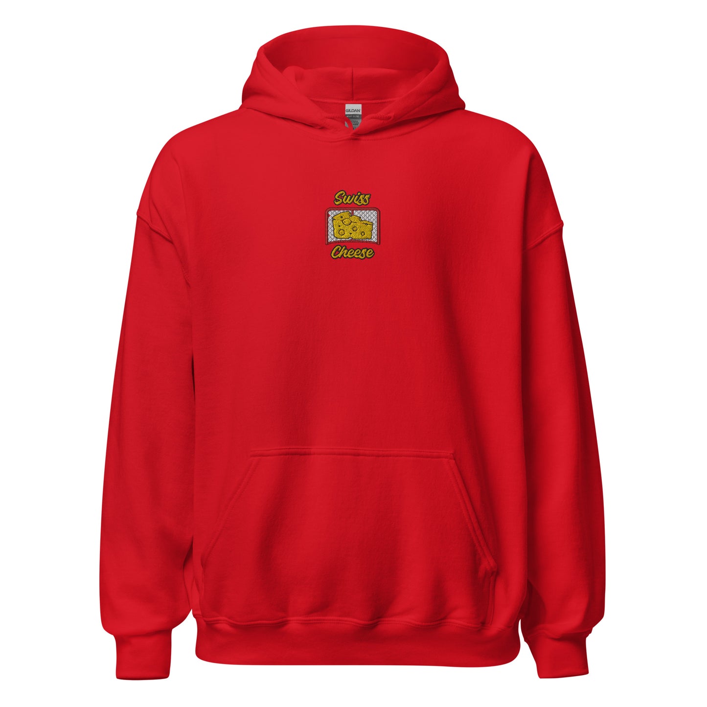 Swiss Cheese Embroidered Hoodie