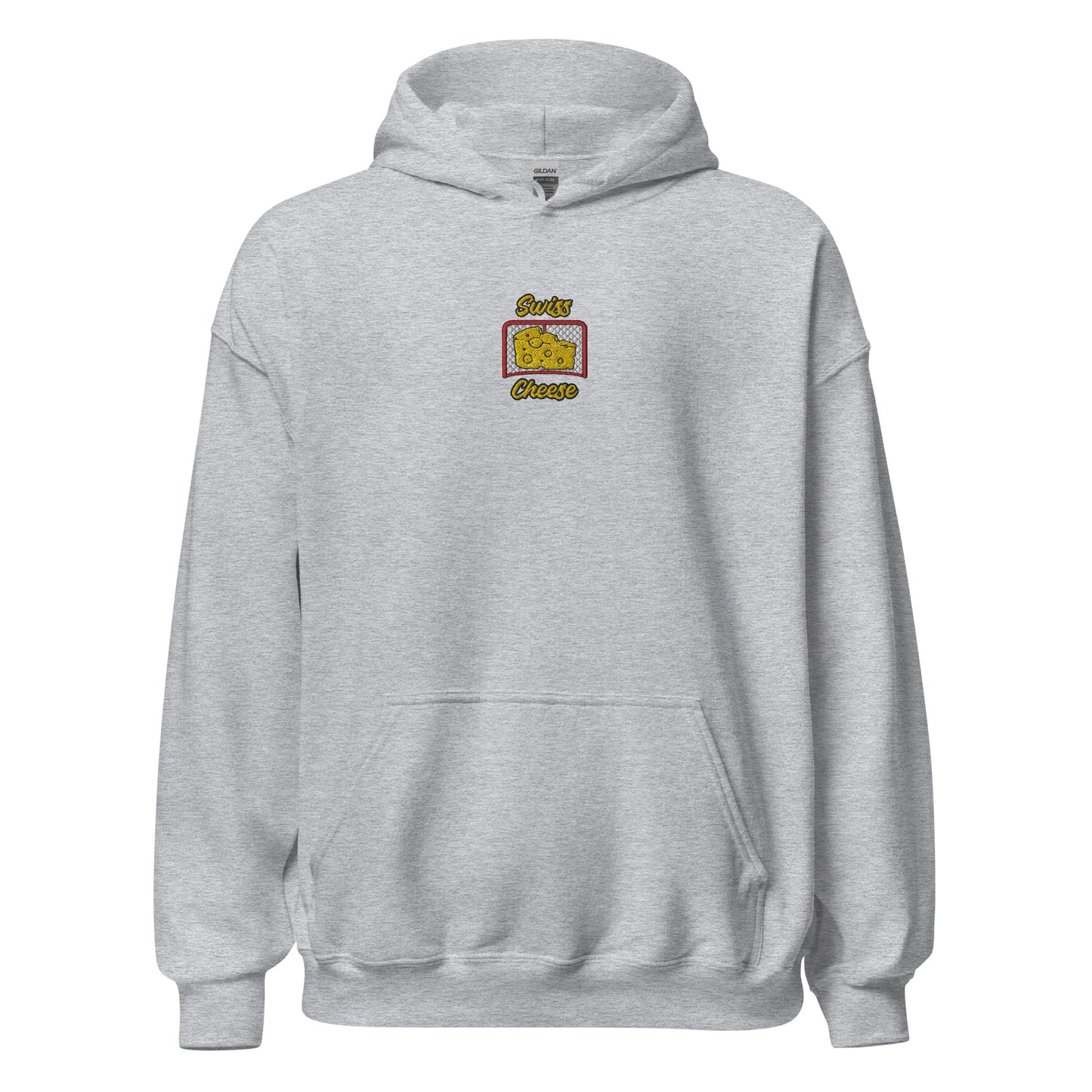 Swiss Cheese Embroidered Hoodie