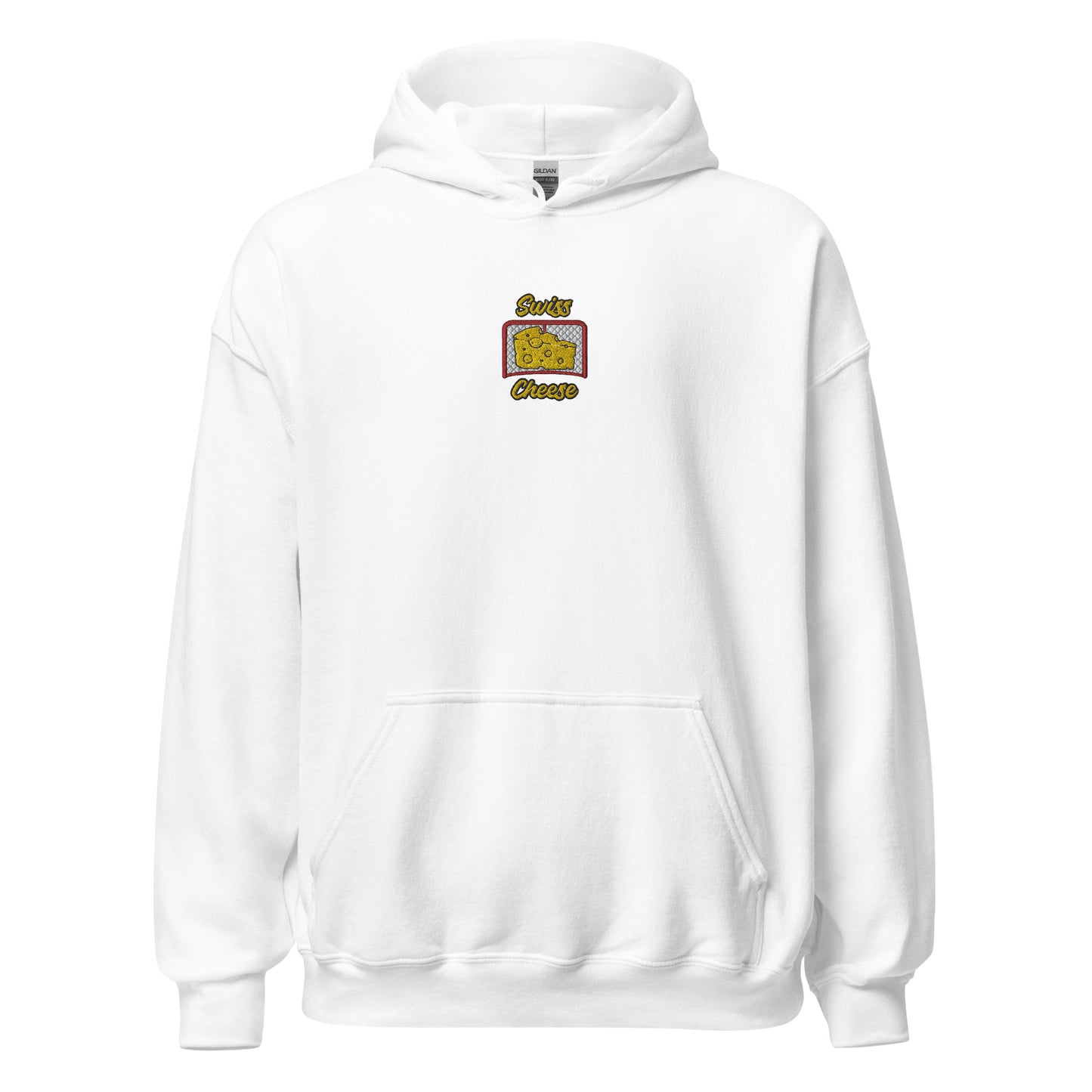 Swiss Cheese Embroidered Hoodie